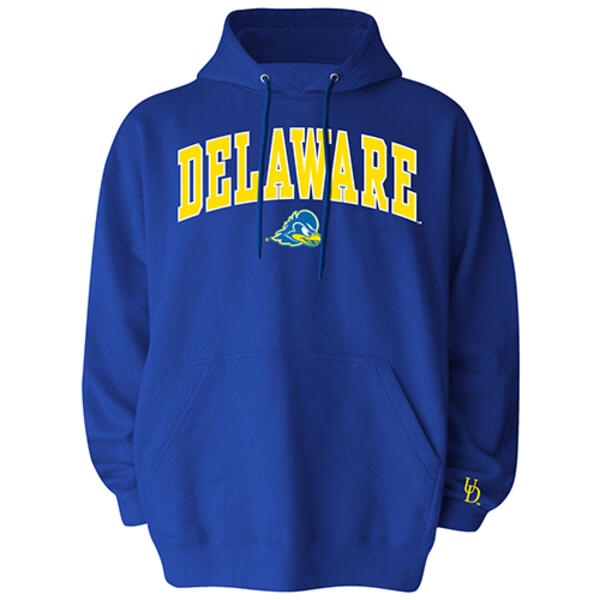 Mens University of Delaware Mascot Applique Hoodie - image 