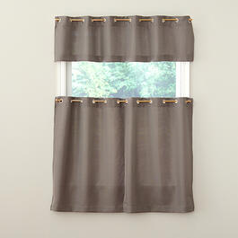 Montego Grommet Kitchen Curtains