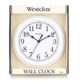 Westclox Simplicity Round Wall Clock