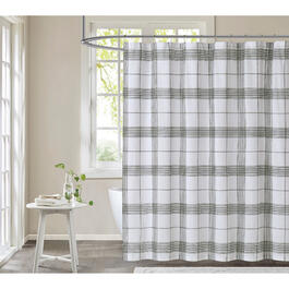 Cottage Classics Cottage Plaid Shower Curtain