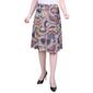 Womens NY Collection Knee Length Floral Printed Skirt - image 1