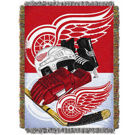 NHL Detroit Red Wings Home Ice Advantage Throw