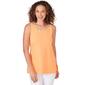 Womens Ruby Rd. Spring Breeze Knit Embellished Solid Top - image 1