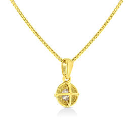 Diamond Classics&#8482; 14kt. Yellow Gold 1/5ctw Diamond Pendant