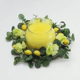 A Cheerful Giver Eucalyptus Lemon Rose Candle Ring