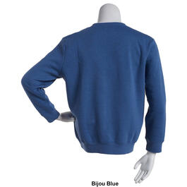 Womens Hasting & Smith Long Sleeve Basic Fleece Sweatshirt