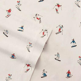 Eddie Bauer Ski Slope 160 Thread Count Flannel Sheet Set