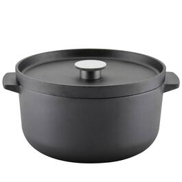 KitchenAid(R) Seasoned Cast Iron Dutch Oven Casserole Pot