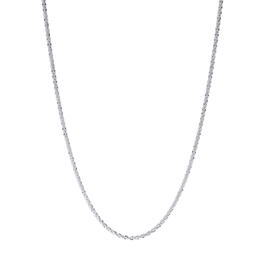 20in. Sterling Silver Sparkle Chain Necklace