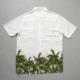 Mens Preswick &amp; Moore Palm Scene Button Down Shirt