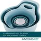 Rachael Ray 10pc. Mix & Measure Mixing Bowl Set - Light Blue/Teal - image 6