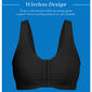 Womens Bestform Cotton Front Close Wire-Free Sports Bra 5006014 - image 3