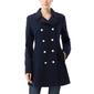 Womens BGSD Wool Fitted Peacoat - image 4