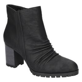Womens Easy Street Carrow Block Heel Ankle Boots
