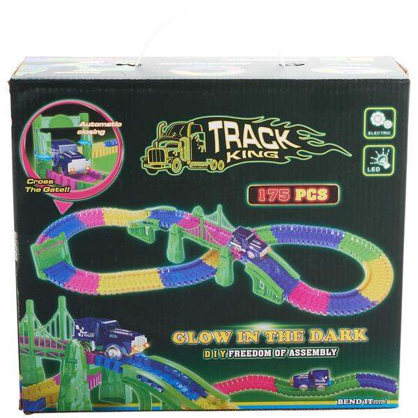 Track King 175pc. Glow in the Dark Set - image 