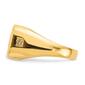 Mens Gentlemen&#8217;s Classics&#8482; 14kt. Gold Onyx & Diamond DAD Ring - image 3