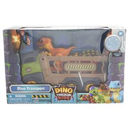 Happy Line Dino Troop Kids Transport Truck with 2 Dinosaurs