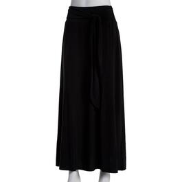 Womens NY Collection Pull On Solid Skirt