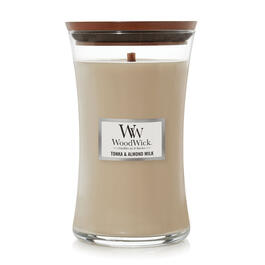 WoodWick&#40;R&#41; 21.5oz. Tonka and Almond Milk Jar Candle