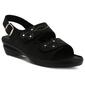 Womens Flexus&#40;R&#41; By Spring Step Ceri Wedge Sandals - Black - image 1