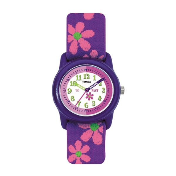 Kids Timex&#40;R&#41; Time Teacher Floral Watch - T890229J - image 