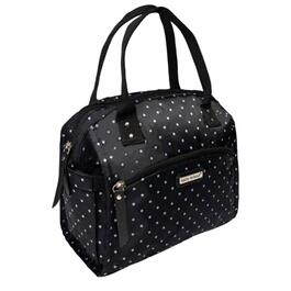 Kathy Ireland Leah Polka Dot Wide Lunch Tote