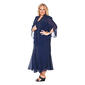Plus Size R&M Richards Beaded Georgette Jacket Dress - image 4