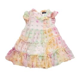 Toddler Girl Rare Editions Ombre Textured Dot Dress