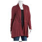 Womens Cure Open Front Cardigan w/Tab Detail - image 4