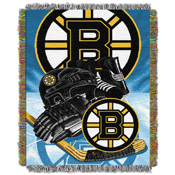 NHL Boston Bruins Home Ice Advantage Throw - image 