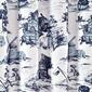 Lush D&#233;cor&#174; French Country Toile Shower Curtain - image 3