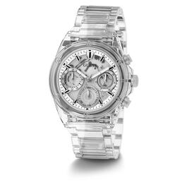 Womens Guess Watches&#40;R&#41; Clear Multi-function Watch-GW0650L1