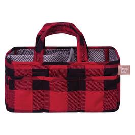 Trend Lab&#40;R&#41; Red and Black Buffalo Check Storage Caddy