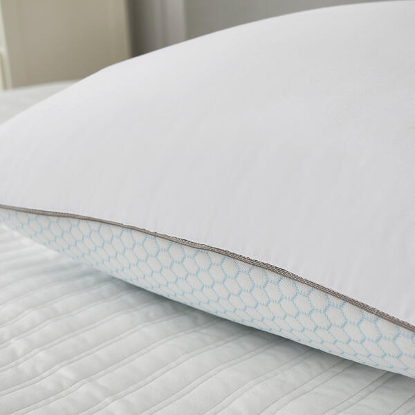 Serta&#174; 233 TC Summer And Winter White Goose Feather Bed Pillows