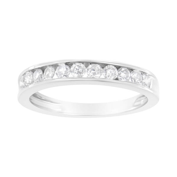 Endless Affection&#40;tm&#41; White Gold 1/2ctw. Diamond Band Ring - image 