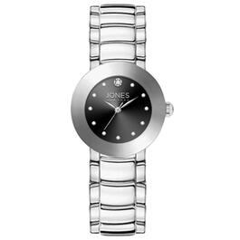 Womens Jones New York Silver-Tone Analog Watch - 14919S-42-G28
