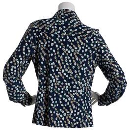 Womens Tommy Hilfiger Long Sleeve Floral Casual Button Down Top