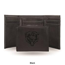 Mens NFL Chicago Bears Faux Leather Trifold Wallet
