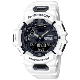 Mens Casio Smart Step White Band & Dial Watch  - GBA900-7A