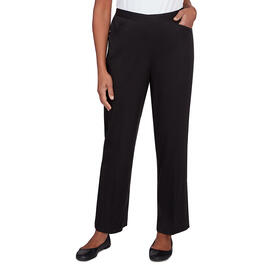 Womens Alfred Dunner Opposites Attract Proportioned Pants - Short