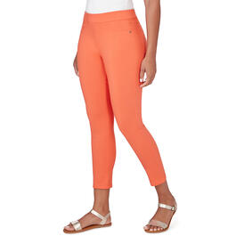 Womens Skye''s The Limit Coral Gables Solid Stretch Pants