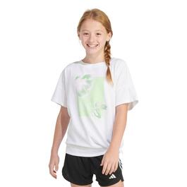 Girls &#40;7-16&#41; adidas&#40;R&#41; Loose Tie Front Tee