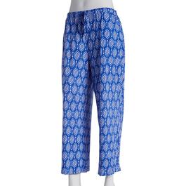 Womens MUK LUKS&#40;R&#41; Tile Wide Leg Cloud Knit Capri Pajama Pants