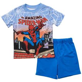 Toddler Boy Amazing Spider-Man Short Sleeve Top & Shorts Set