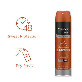 Above Elements Canyon Antiperspirant Deodorant 48 Hour Spray