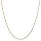 Unisex Gold Classics&#8482; .95mm. 14k Diamond Cut Cable 14in. Necklace - image 2