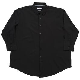 Mens Big & Tall Christian Aujard Dress Shirt - Black