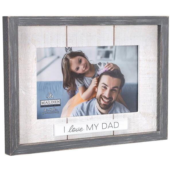 Malden I Love My Dad Rustic Frame - 4x6 - image 