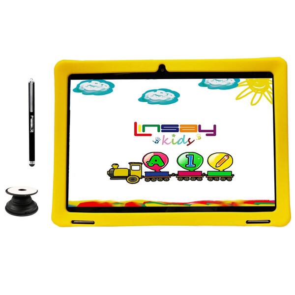 Kids Linsay 10in. Android 12 Tablet with LED Backpack - image 