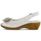 Womens Spring Step Belford Slingback Sandals &#8211; White - image 3